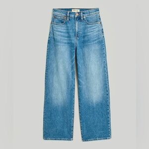 NWT Madewell Perfect Vintage Wide-Leg Jean In Morea Size 29